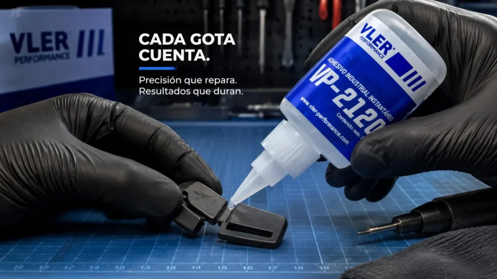 Adhesivo Industrial Instantáneo VP-2120 (20 g) — ejemplo de uso 14