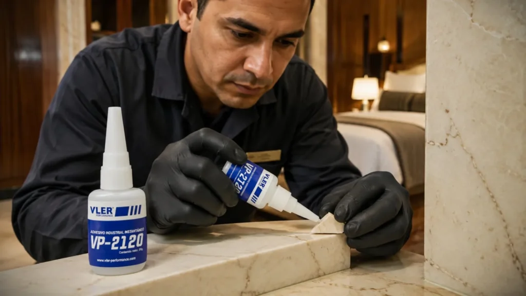 Adhesivo Industrial Instantáneo VP-2120 (20 g) — ejemplo de uso 16