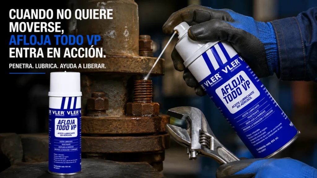 Afloja Todo VP - Lubricante Penetrante (310 g) — ejemplo de uso 3