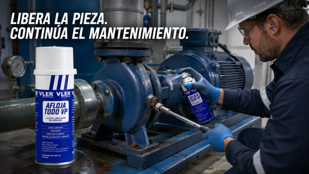 Afloja Todo VP - Lubricante Penetrante (310 g) — ejemplo de uso 5