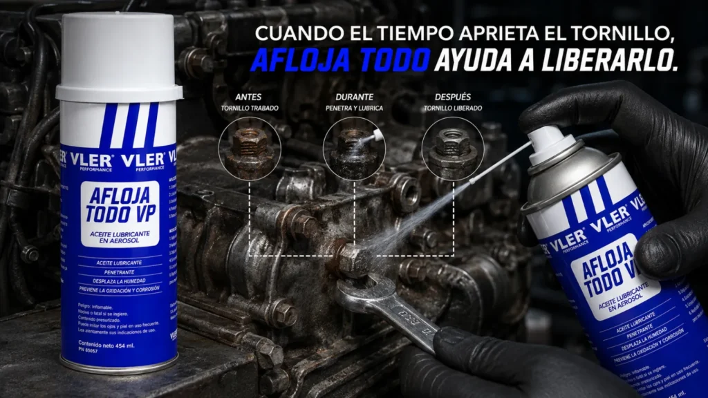 Afloja Todo VP - Lubricante Penetrante (310 g) — ejemplo de uso 6