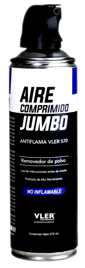 Aire Comprimido Jumbo VLER, 570 ml