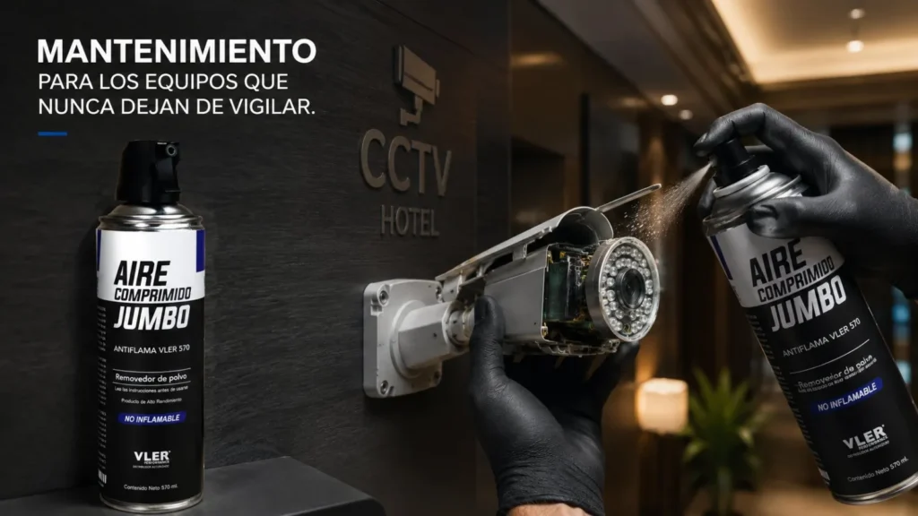 Aire Comprimido Jumbo Antiflama VLER 570 (570 ml) — ejemplo de uso 7