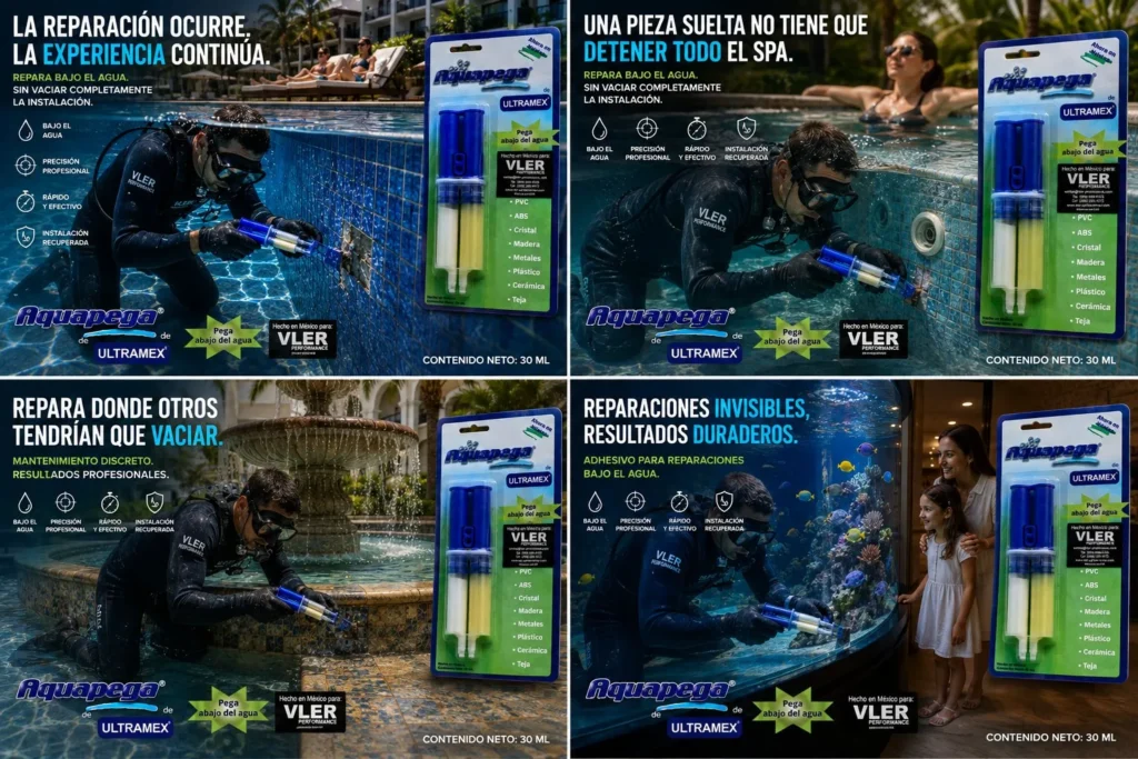 Aquapega Ultramex - Pegamento Epóxico Bicomponente (30 ml) — ejemplo de uso 6