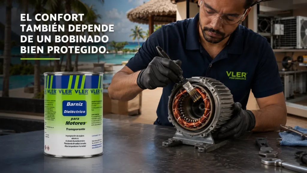 Barniz Dieléctrico Transparente para Motores (1 L) — ejemplo de uso 2