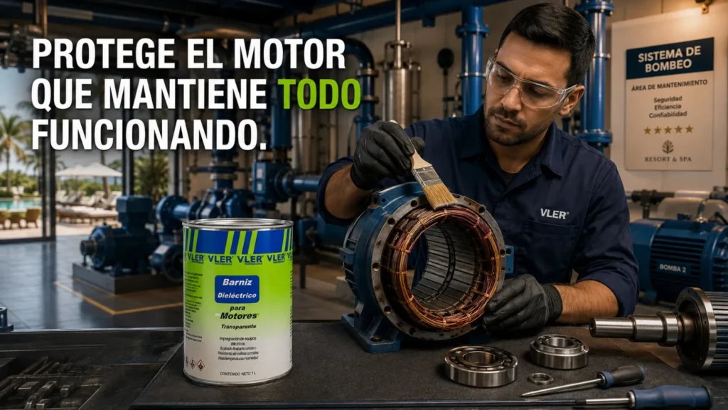 Barniz Dieléctrico Transparente para Motores (1 L) — ejemplo de uso 3