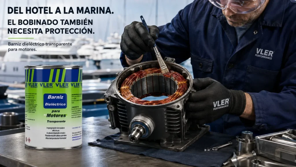 Barniz Dieléctrico Transparente para Motores (1 L) — ejemplo de uso 4
