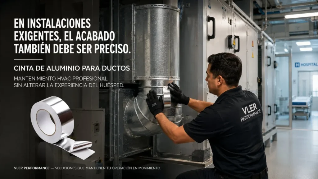 Cinta de Aluminio para Ductos (54.86 m) — ejemplo de uso 10