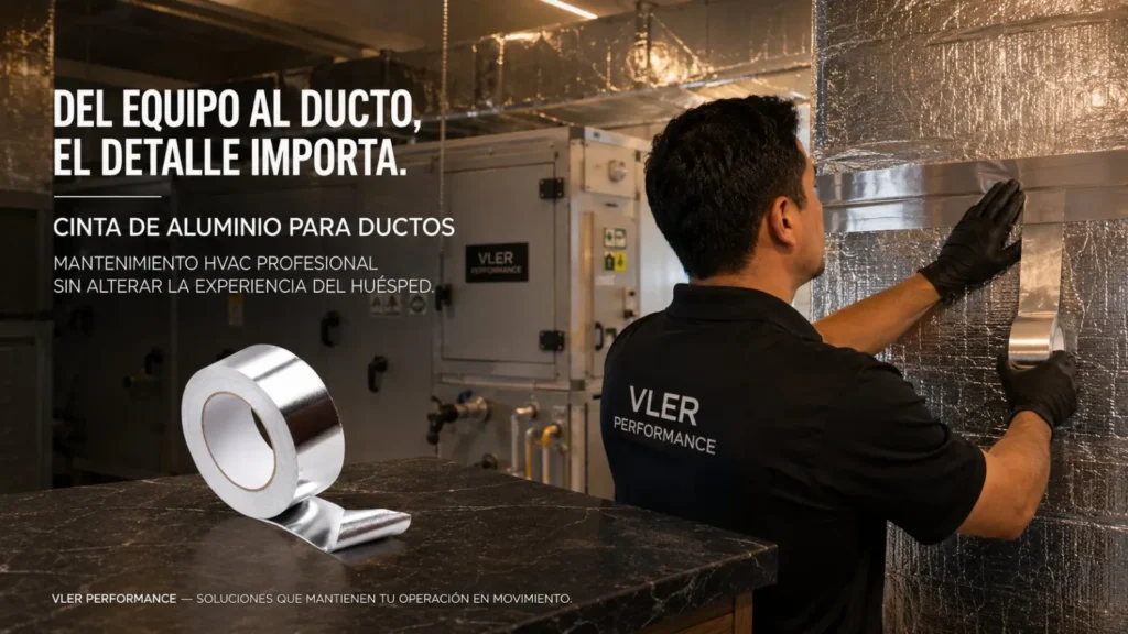 Cinta de Aluminio para Ductos (54.86 m) — ejemplo de uso 5