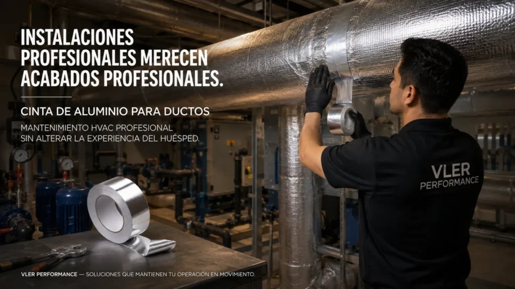 Cinta de Aluminio para Ductos (54.86 m) — ejemplo de uso 6