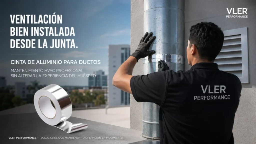Cinta de Aluminio para Ductos (54.86 m) — ejemplo de uso 7