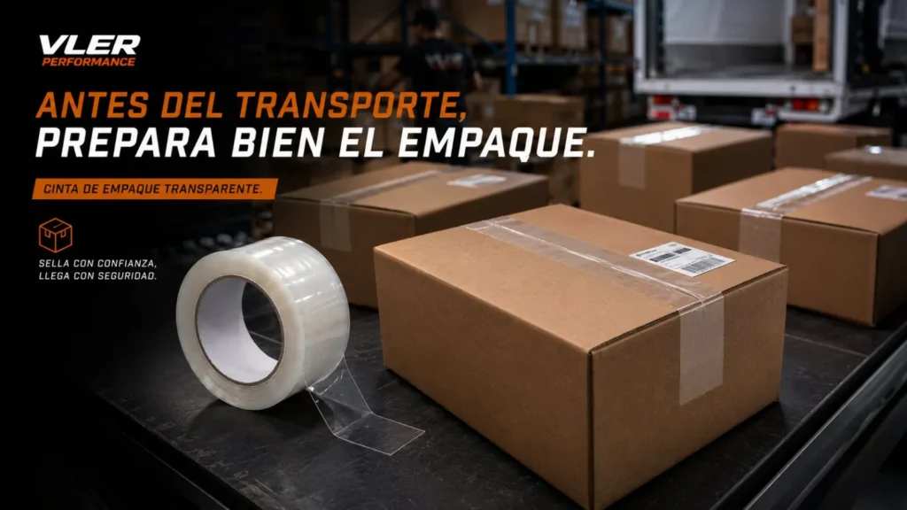 Cinta de Empaque Transparente — ejemplo de uso 5