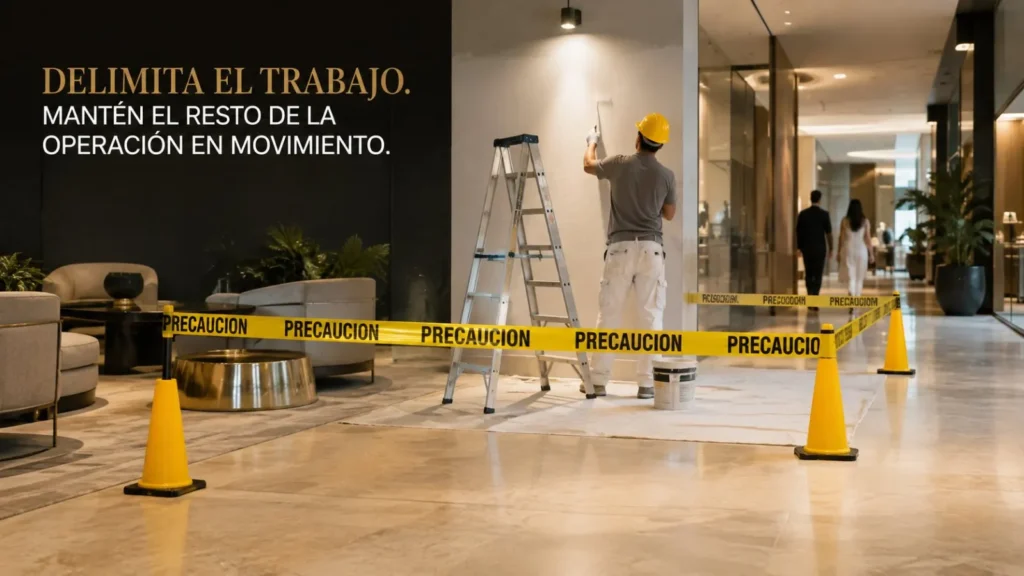 Cinta de Precaución y Peligro (3.5 in x 305 m) — ejemplo de uso 5