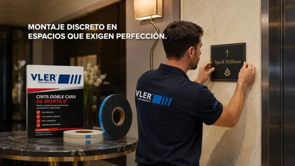 Cinta Doble Cara Espumada de Montaje — ejemplo de uso 13