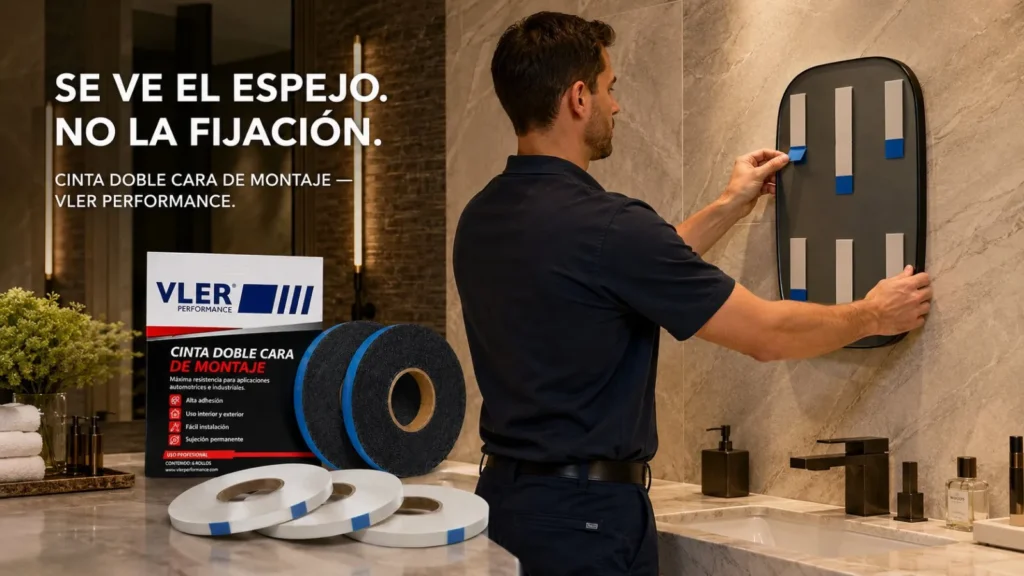 Cinta Doble Cara Espumada de Montaje — ejemplo de uso 5
