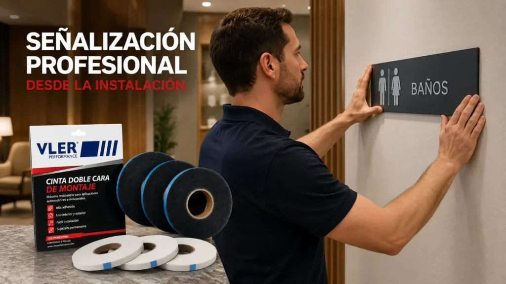 Cinta Doble Cara Espumada de Montaje — ejemplo de uso 8