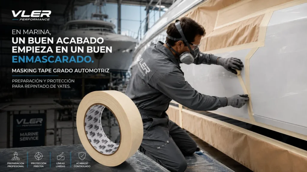 Cinta Masking Tape Grado Automotriz (19, 25 y 48 mm x 50 m) — ejemplo de uso 12