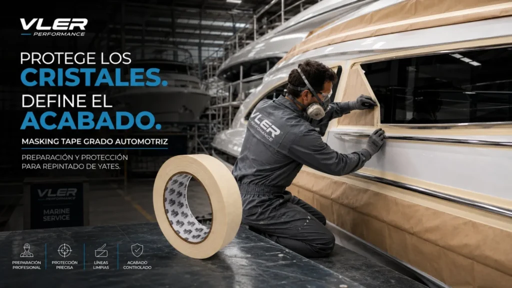 Cinta Masking Tape Grado Automotriz (19, 25 y 48 mm x 50 m) — ejemplo de uso 13