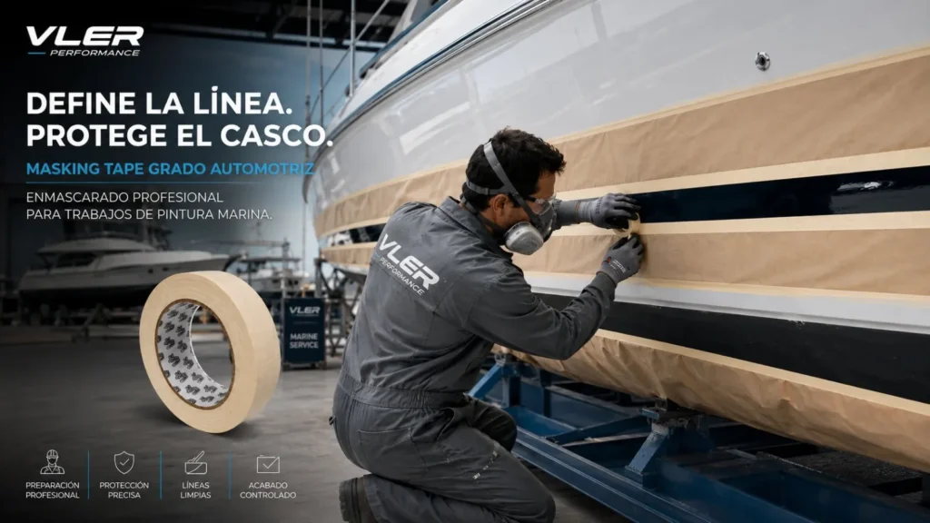 Cinta Masking Tape Grado Automotriz (19, 25 y 48 mm x 50 m) — ejemplo de uso 14