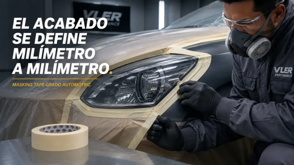 Cinta Masking Tape Grado Automotriz (19, 25 y 48 mm x 50 m) — ejemplo de uso 5