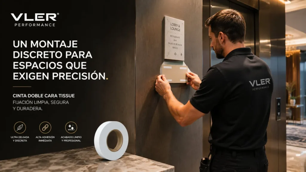 Cinta Tissue - Cinta Doble Cara (rollo) — ejemplo de uso 10