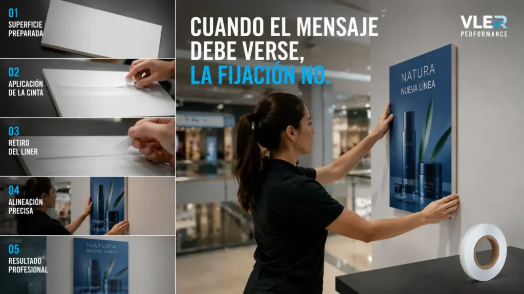 Cinta Tissue - Cinta Doble Cara (rollo) — ejemplo de uso 5