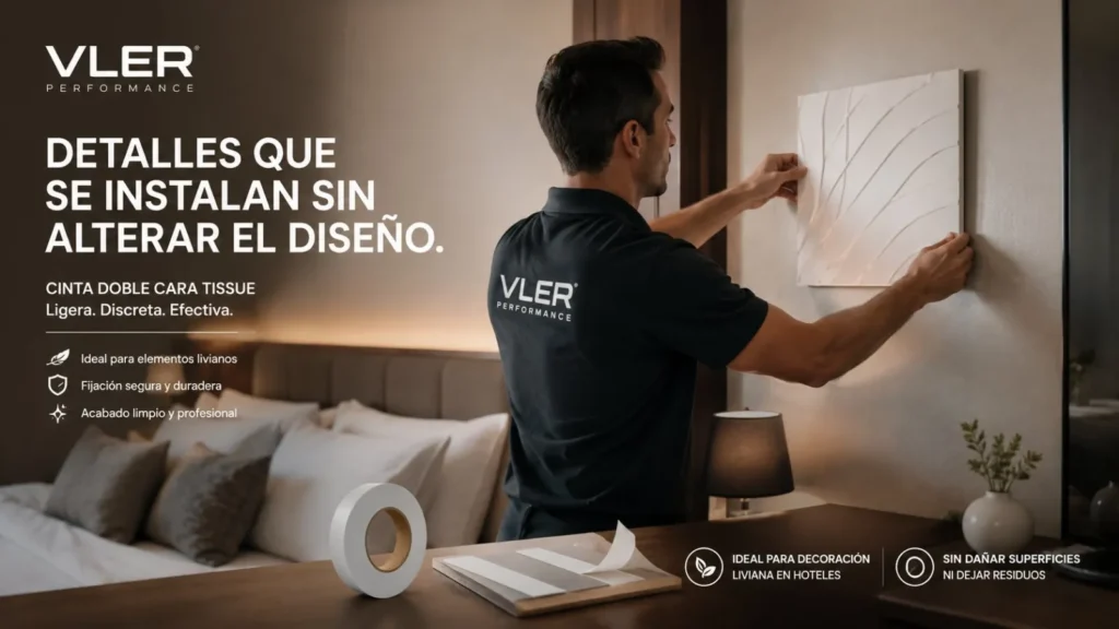 Cinta Tissue - Cinta Doble Cara (rollo) — ejemplo de uso 6