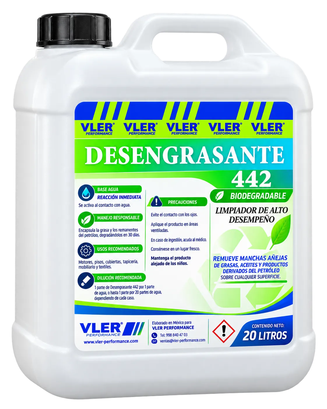 Desengrasante 442 Biodegradable 20 L