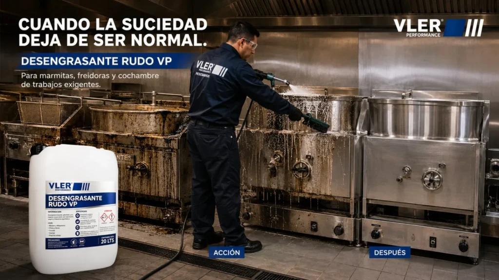 Desengrasante Rudo VP 20 L — ejemplo de uso 4