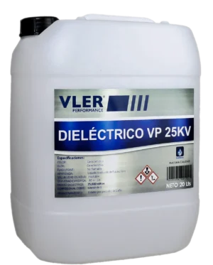 DIELÉCTRICO VP 25,000 V, solvente desengrasante dieléctrico antiflama, bidón 20 L