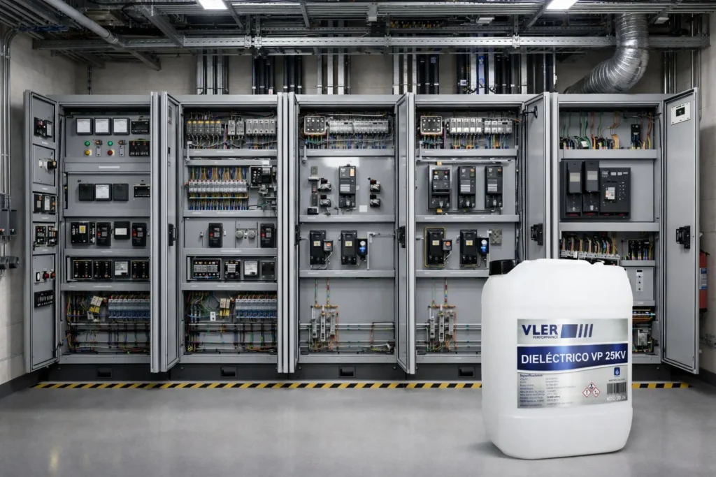 Dieléctrico VP 25,000 V - Solvente Desengrasante Dieléctrico Antiflama (Bidón 20 L) — ejemplo de uso 14