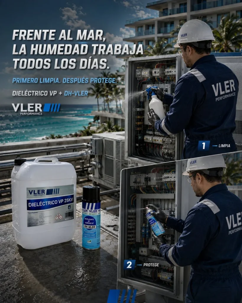 Dieléctrico VP 25,000 V - Solvente Desengrasante Dieléctrico Antiflama (Bidón 20 L) — ejemplo de uso 5