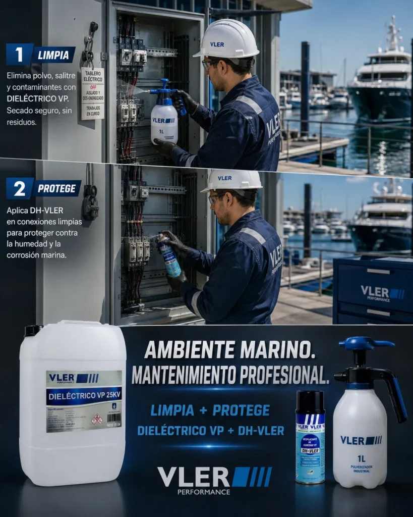 Dieléctrico VP 25,000 V - Solvente Desengrasante Dieléctrico Antiflama (Bidón 20 L) — ejemplo de uso 6
