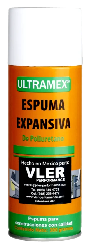 Espuma Expansiva de Poliuretano ULTRAMEX, 300 g