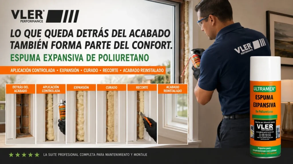 Espuma Expansiva de Poliuretano ULTRAMEX - 300 g — ejemplo de uso 1