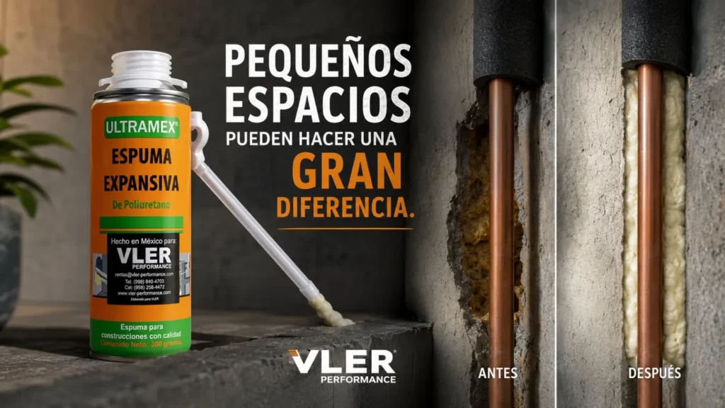 Espuma Expansiva de Poliuretano ULTRAMEX - 300 g — ejemplo de uso 11