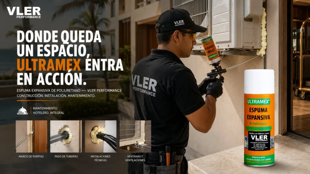 Espuma Expansiva de Poliuretano ULTRAMEX - 300 g — ejemplo de uso 16
