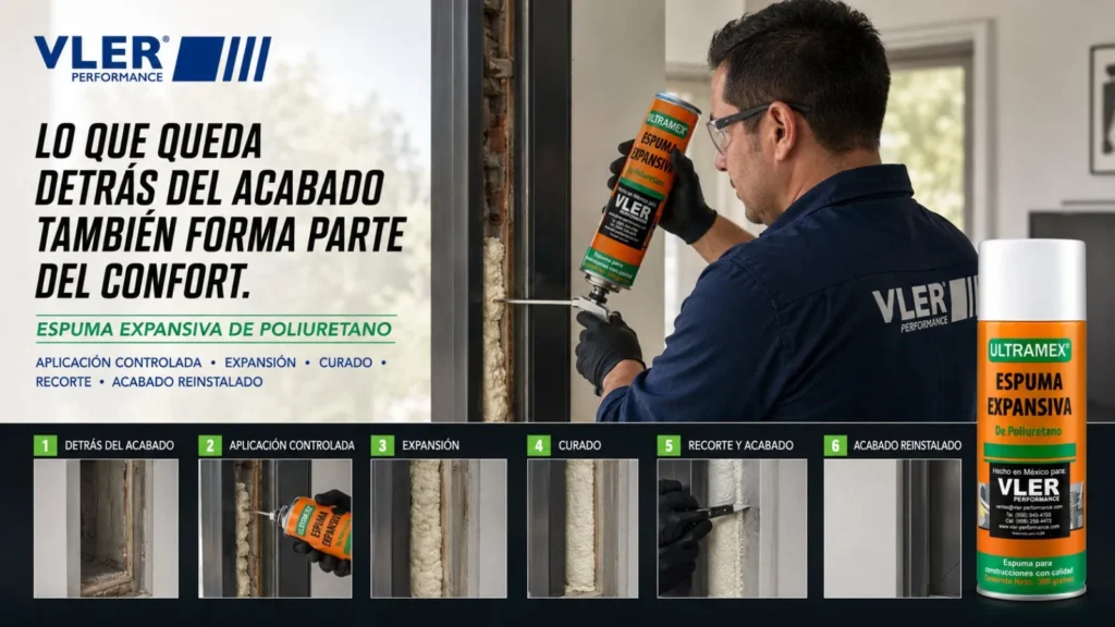 Espuma Expansiva de Poliuretano ULTRAMEX - 300 g — ejemplo de uso 2