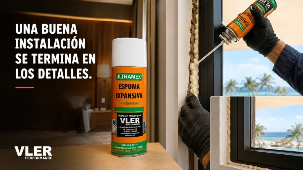 Espuma Expansiva de Poliuretano ULTRAMEX - 300 g — ejemplo de uso 3