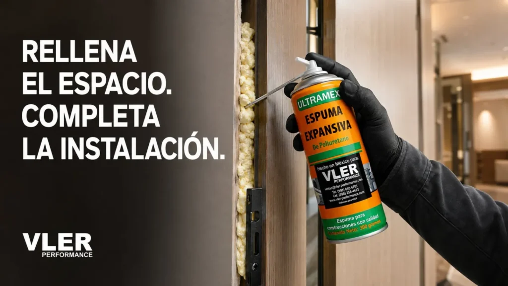 Espuma Expansiva de Poliuretano ULTRAMEX - 300 g — ejemplo de uso 4