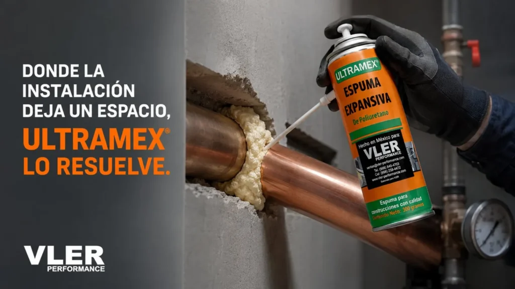 Espuma Expansiva de Poliuretano ULTRAMEX - 300 g — ejemplo de uso 5