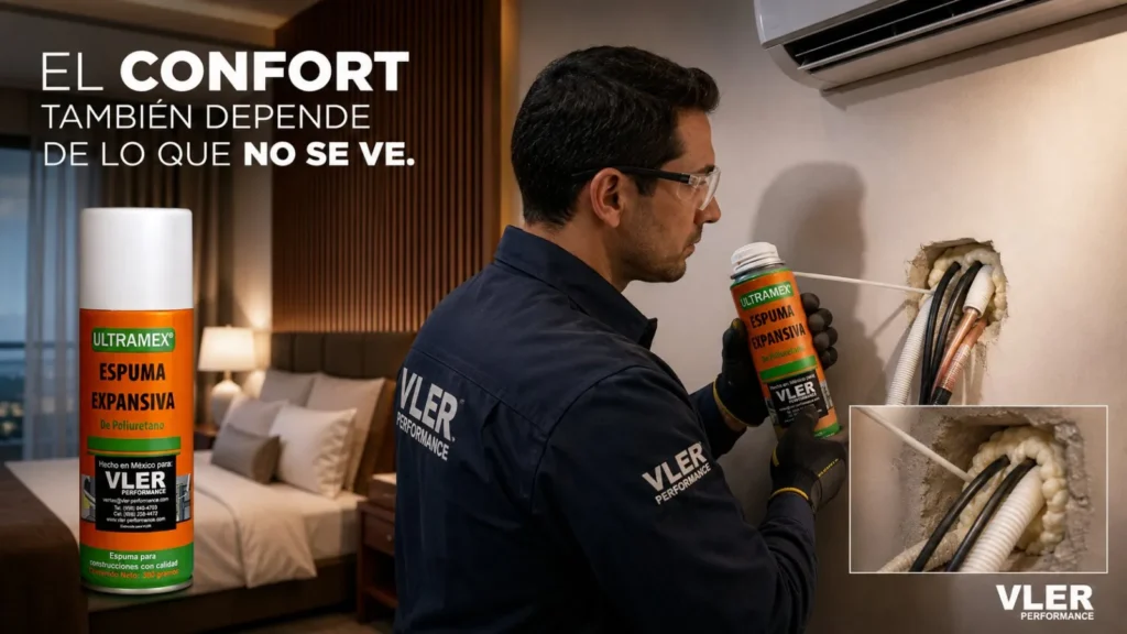 Espuma Expansiva de Poliuretano ULTRAMEX - 300 g — ejemplo de uso 6