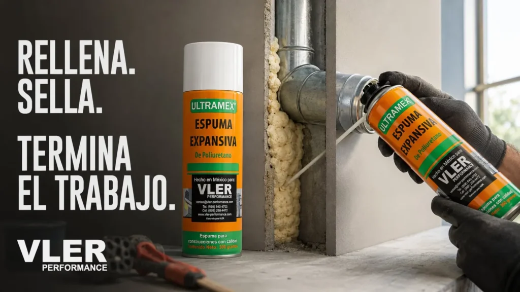 Espuma Expansiva de Poliuretano ULTRAMEX - 300 g — ejemplo de uso 8