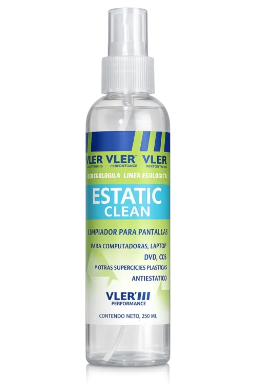 ESTATIC CLEAN - Limpiador antiestático para pantallas ESTATIC CLEAN, limpiador antiestático para pantallas, 250 ml