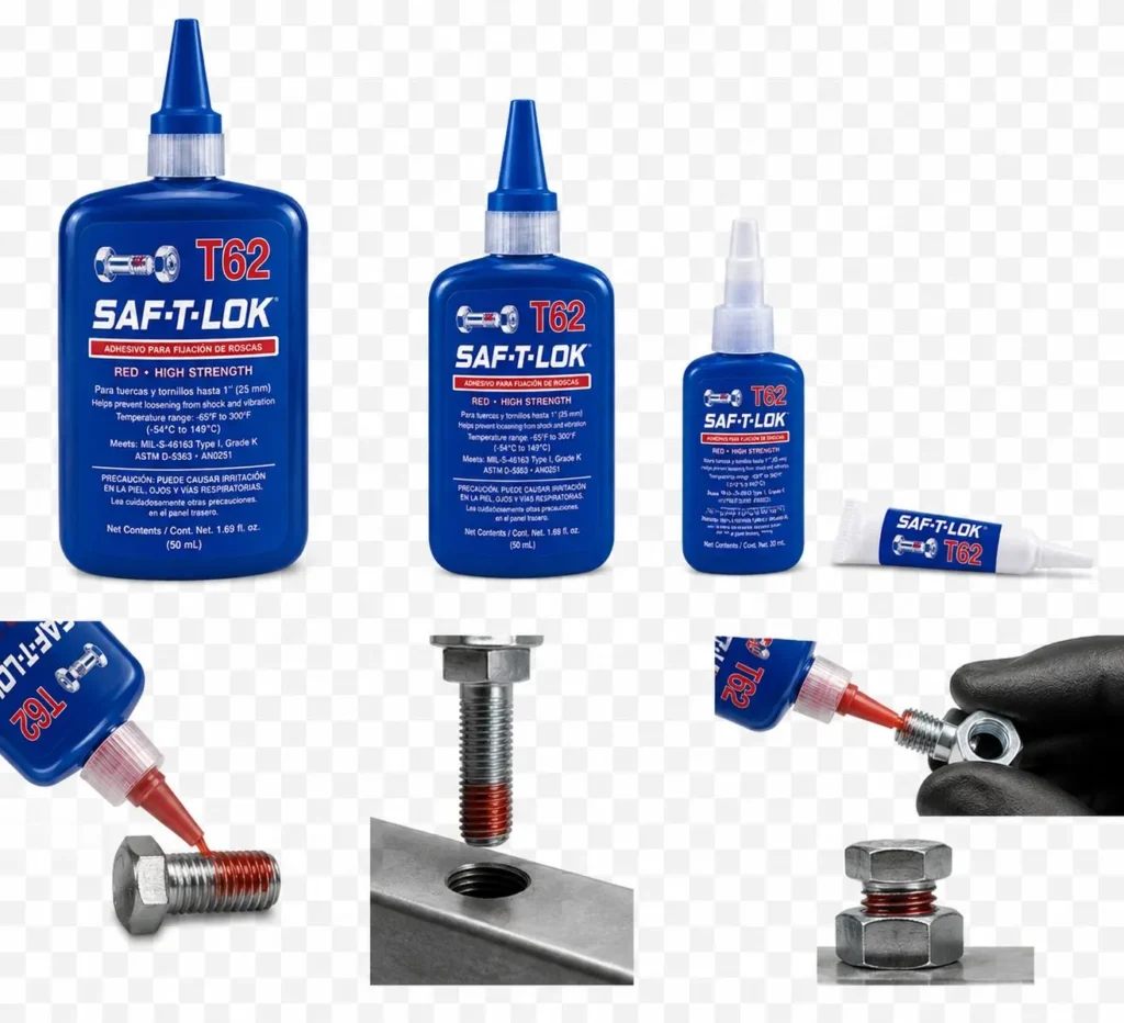Fijador de Tornillos T42 / T62 - Adhesivo Anaeróbico SAF-T-LOK — ejemplo de uso 18