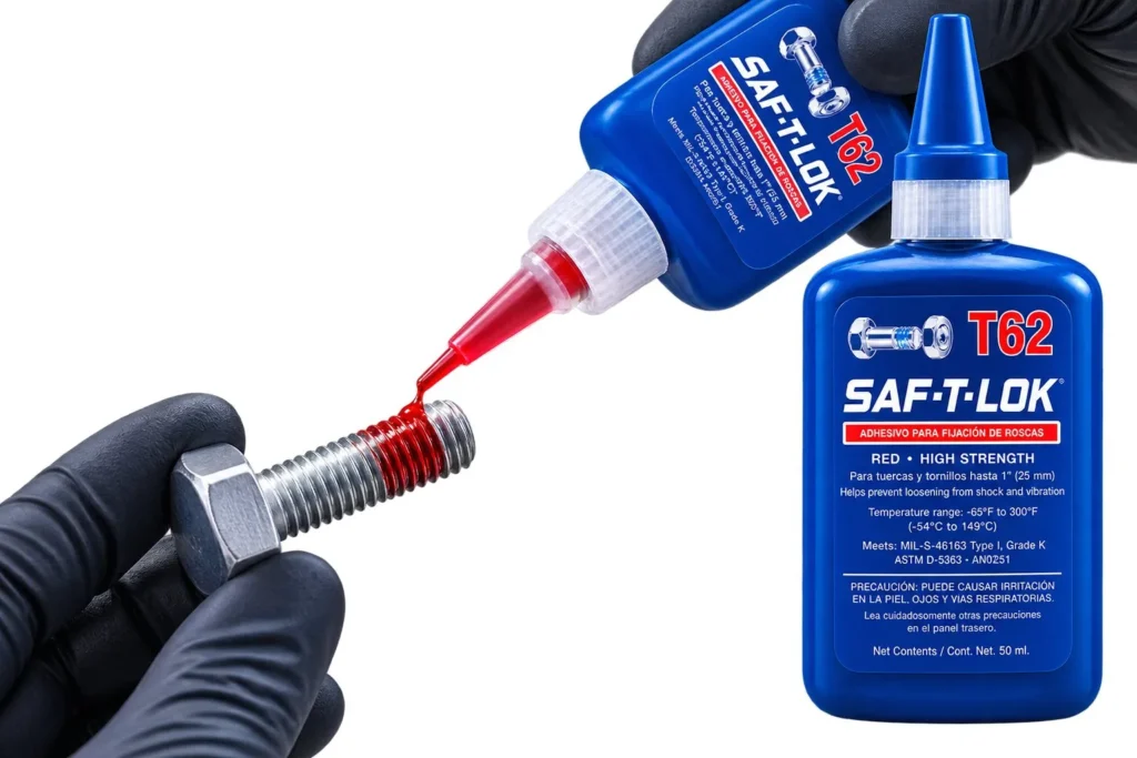 Fijador de Tornillos T42 / T62 - Adhesivo Anaeróbico SAF-T-LOK — ejemplo de uso 21
