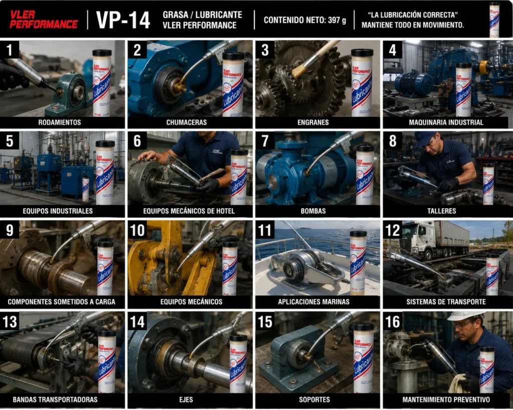 Grasa Lubricante VP-14 - Cartucho 397 g — ejemplo de uso 4