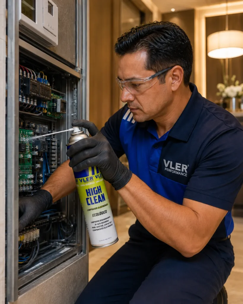 High Clean - Limpiador Electrónico (454 ml) — ejemplo de uso 1