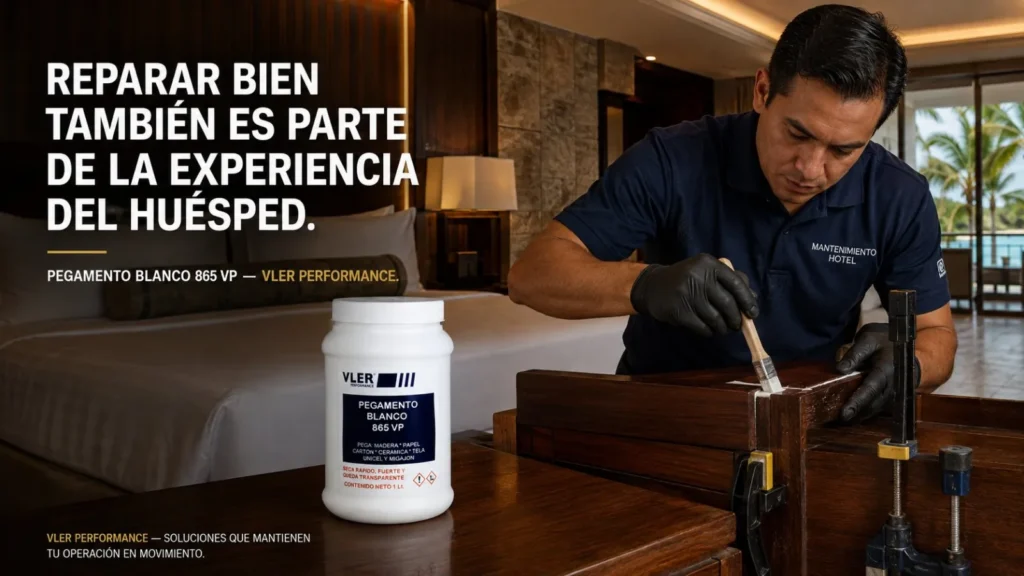 Pegamento Blanco 865 VP (1 L y 20 L) — ejemplo de uso 1