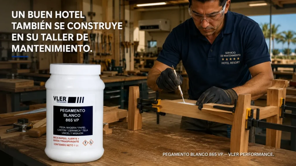 Pegamento Blanco 865 VP (1 L y 20 L) — ejemplo de uso 10